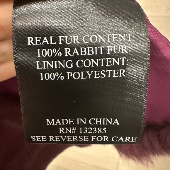 Goroski Fur cropped jacket - Picture 3 of 3